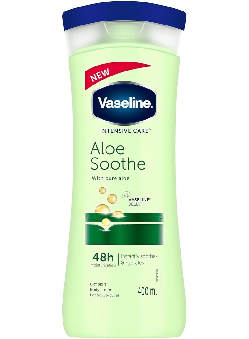 Vaseline Intensive Care Aloe Soothe Body Lotion – 400ml - Image 1